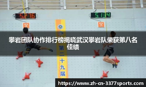 攀岩团队协作排行榜揭晓武汉攀岩队荣获第八名佳绩
